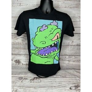 Adult Small Rugrats Reptar T-Shirt Nickelodeon 90s Animated Cartoon TV Show